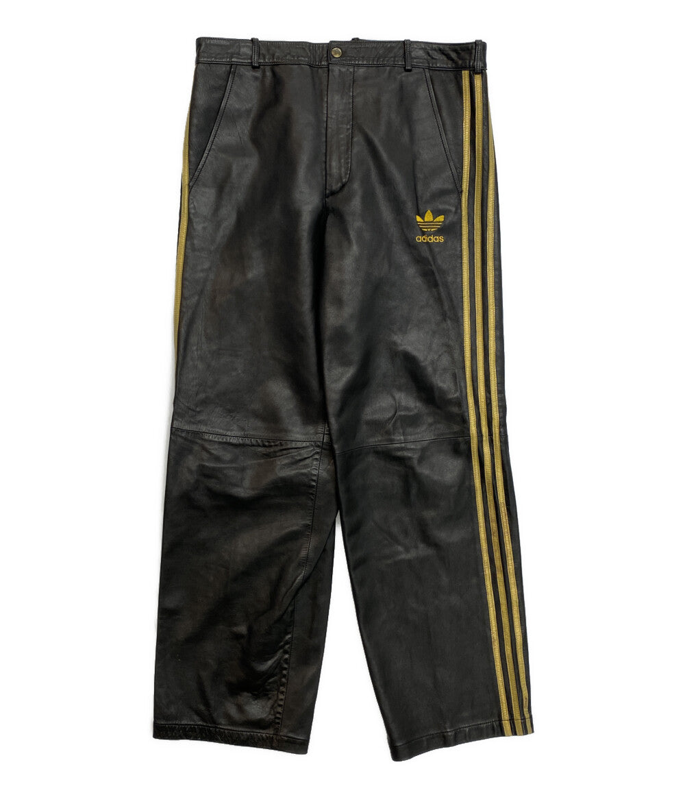 セール中　引退品 adidas レザートラックパンツ acx001 メンズ SIZE O アディダス