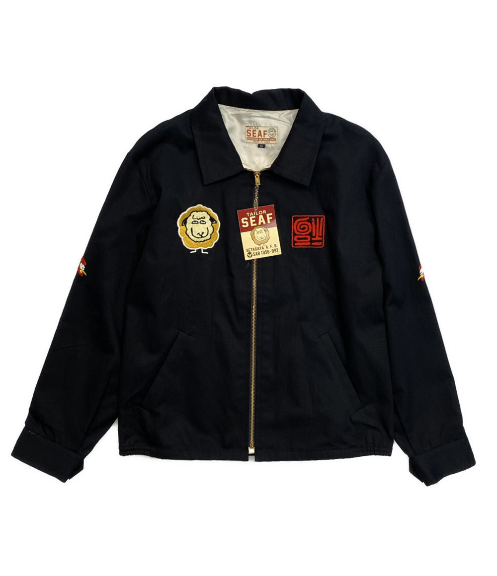 【良品】トイズマッコイ フライトジャケット M カスタム 世田谷ベース 中古】TOYS McCOY × SETAGAYA BASE MA-1フライトジャケット M カーキ