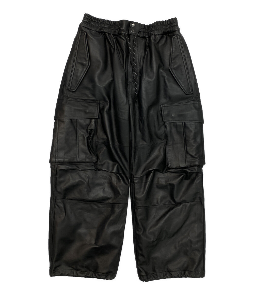 CLESSTE クレスト レザーカーゴパンツ×+Phenix P0B-24029CE メンズ