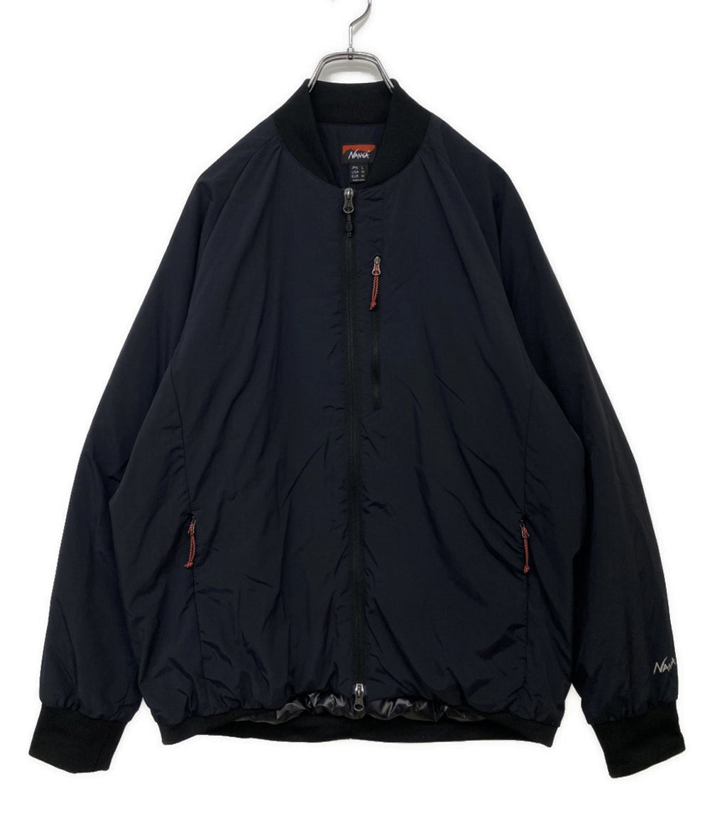 美品 NANGA ダウンジャケット N2500-0J001A BLK メンズ SIZE L ナンガ 