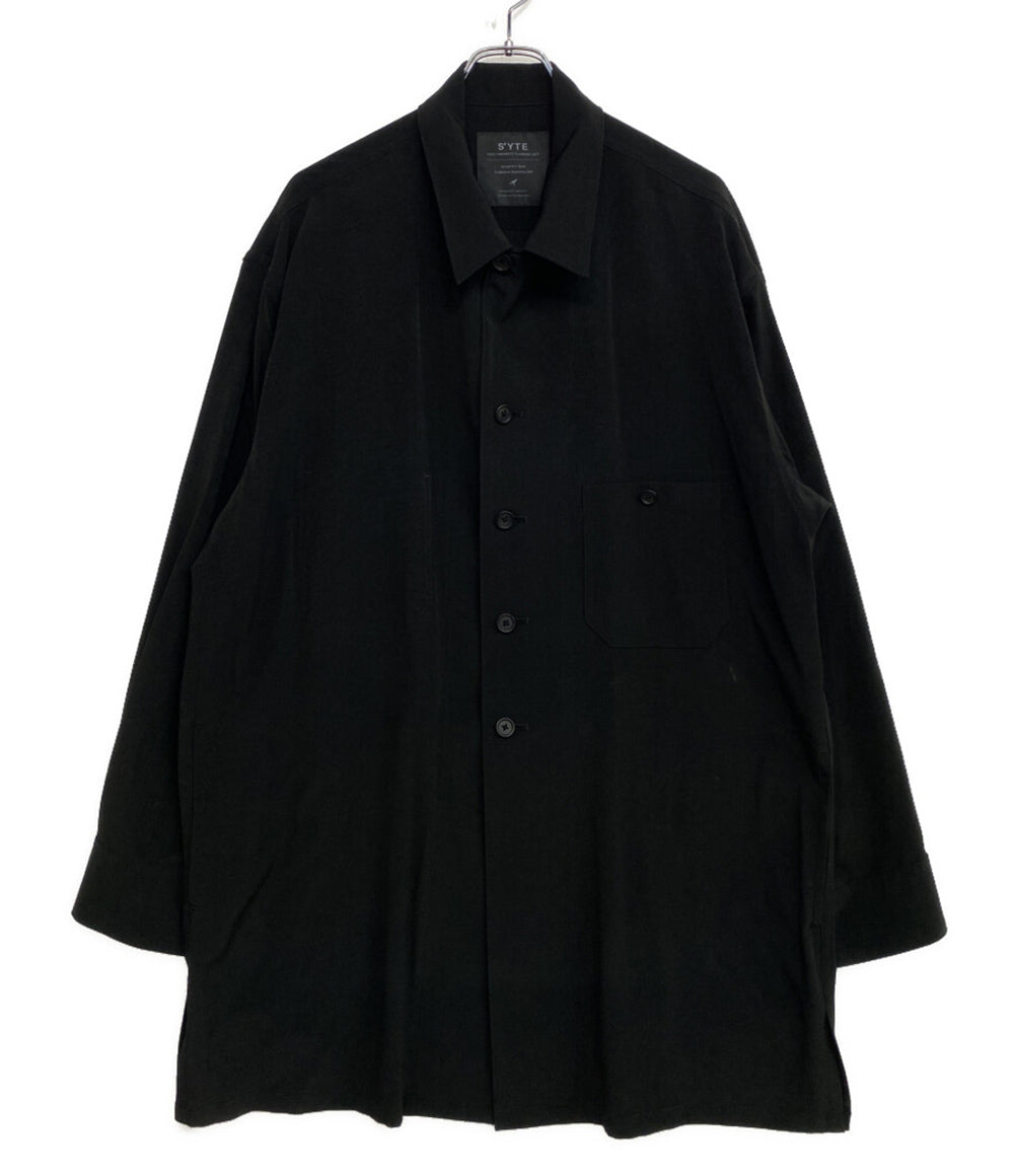 S'YTE シャツ S'YTE サイト 長袖シャツ CREPE de CHINE SHIRT-BLOUSON 2025SS メンズ