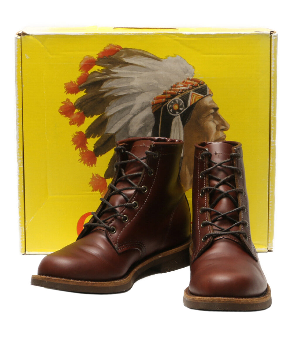 チペワ ブーツ boots CORDOVAN 27cm メンズ SIZE 8 1/2D CHIPPEWA 
