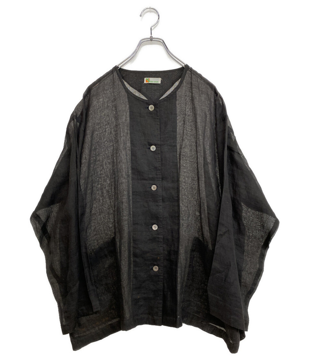 イッセイスポーツ ノーカラーシャツ 80s RL32141 メンズ SIZE 9 ISSEY