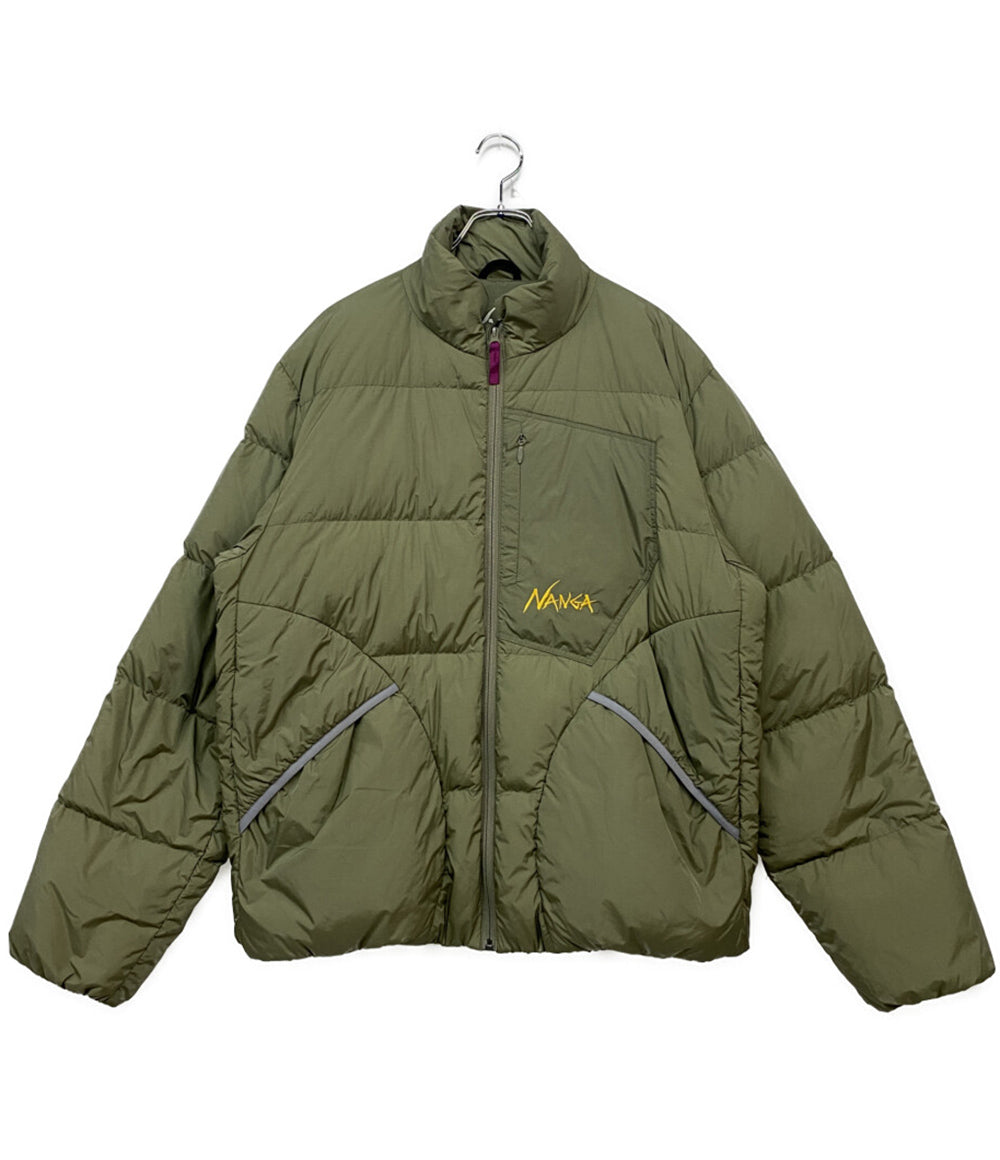 NANGA マゼノリッジジャケット カーキ　Lサイズ ナンガ ダウンジャケット マゼノリッジ カーキ メンズ SIZE L NANGA