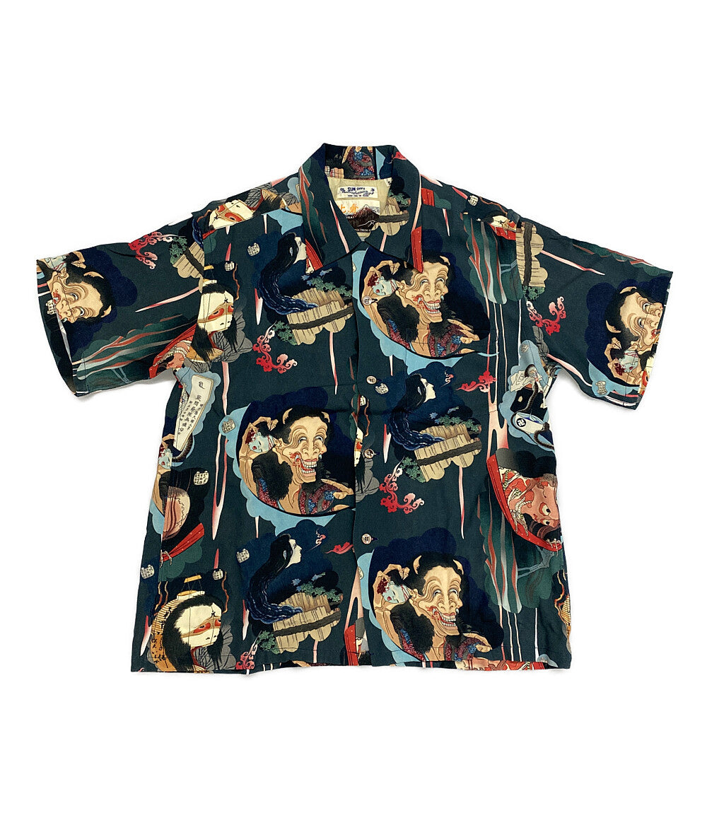 SUNCOO シャツ Special Edition Sun Surf x Tsukioka Yoshitoshi 