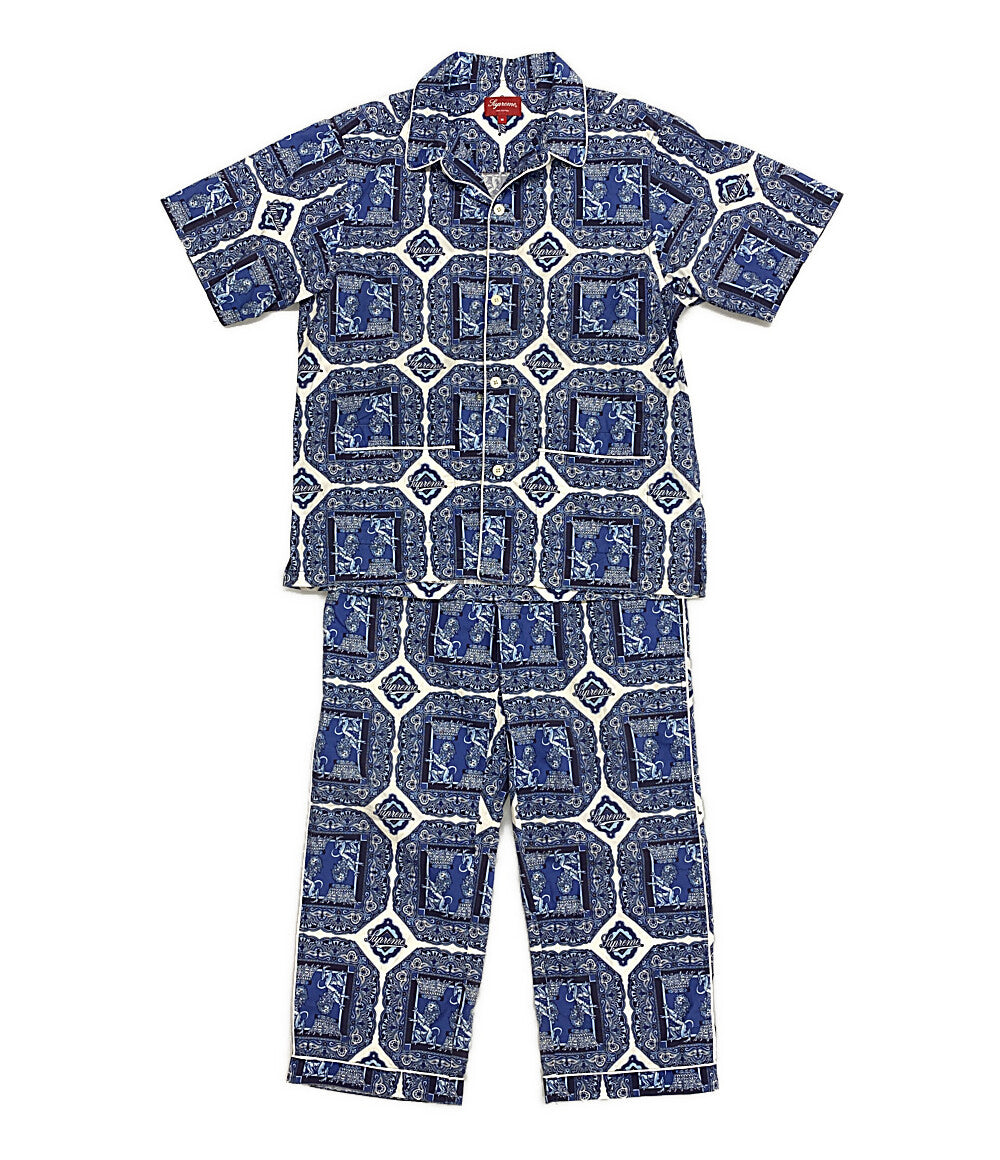 シュプリーム パジャマ REGENCY PAJAMA セットアップ 22SS メンズ SIZE