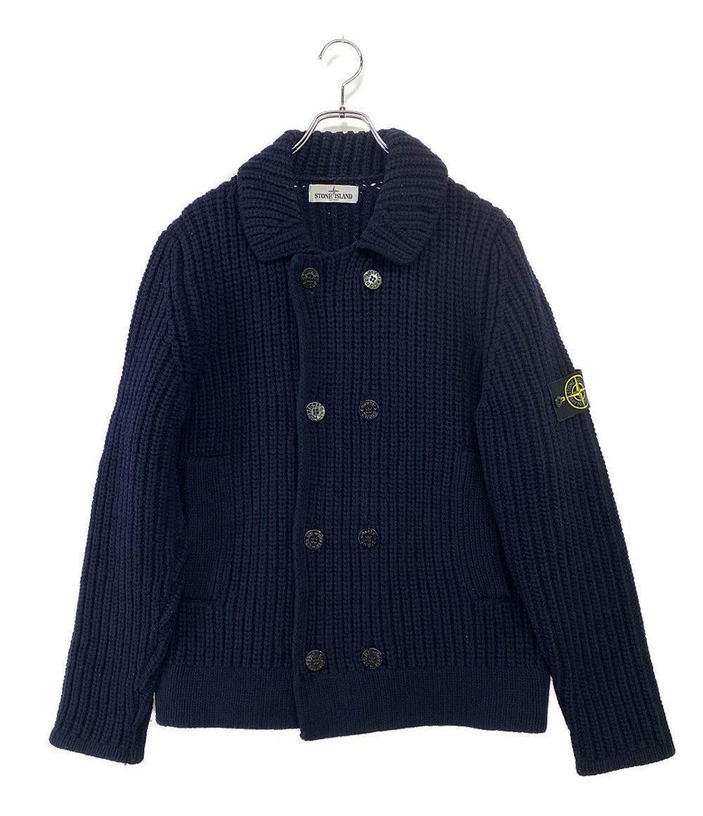 STONE ISLAND ニットコート ダブルボタン 12aw メンズ SIZE L ストーン STONE ISLAND ニットコート ダブルボタン 12aw メンズ SIZE L ストーン