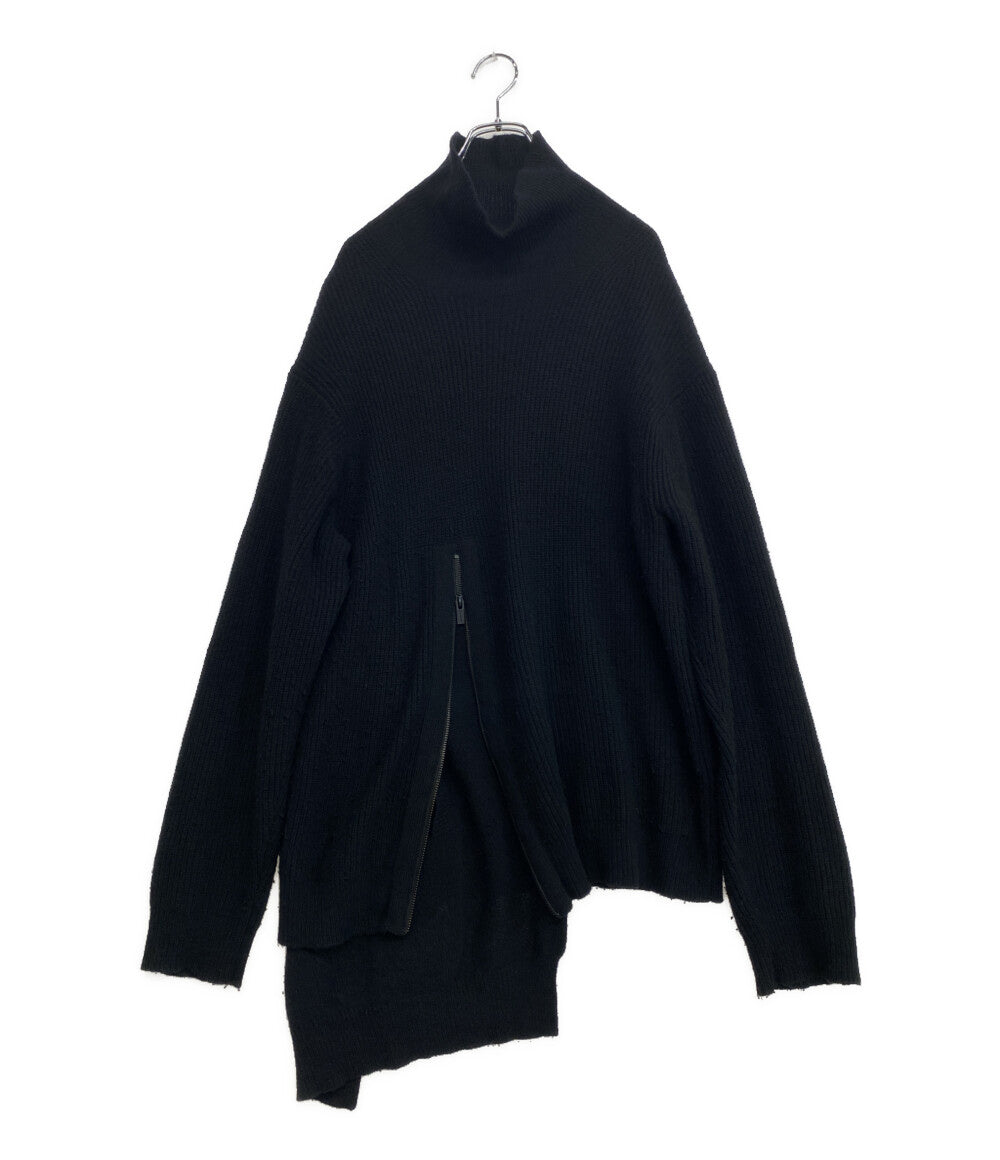 yohji yamamoto pourhomme タートルネック YOHJI YAMAMOTO POUR HOMME ファスナーデザインタートルネック