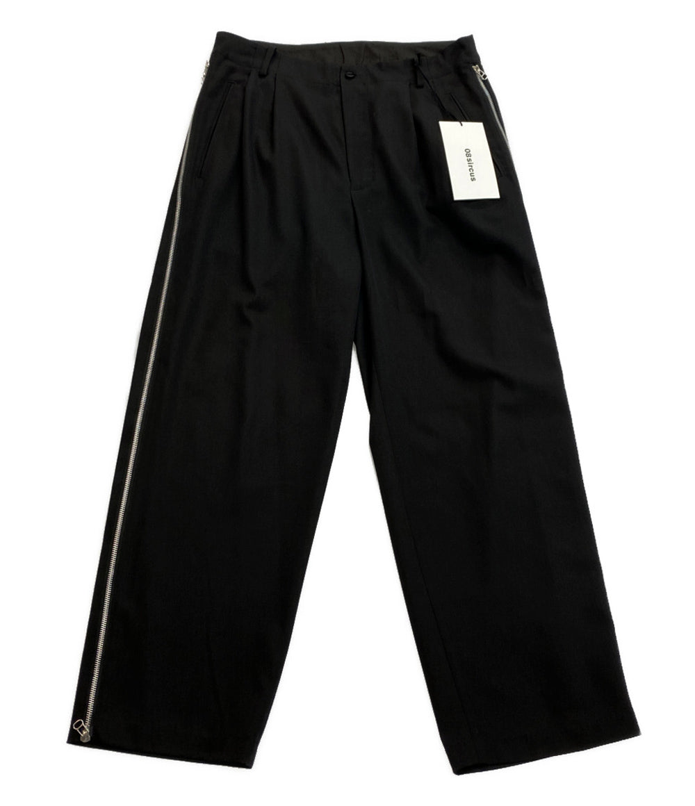 ゼロエイトサーカス ジップパンツ DOBBY CLOTH Side ZIP PANTS 24aw