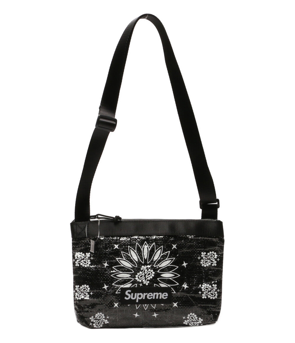 シュプリーム ショルダーバッグ BANDANA TARP SIDE BAG メンズ Supreme