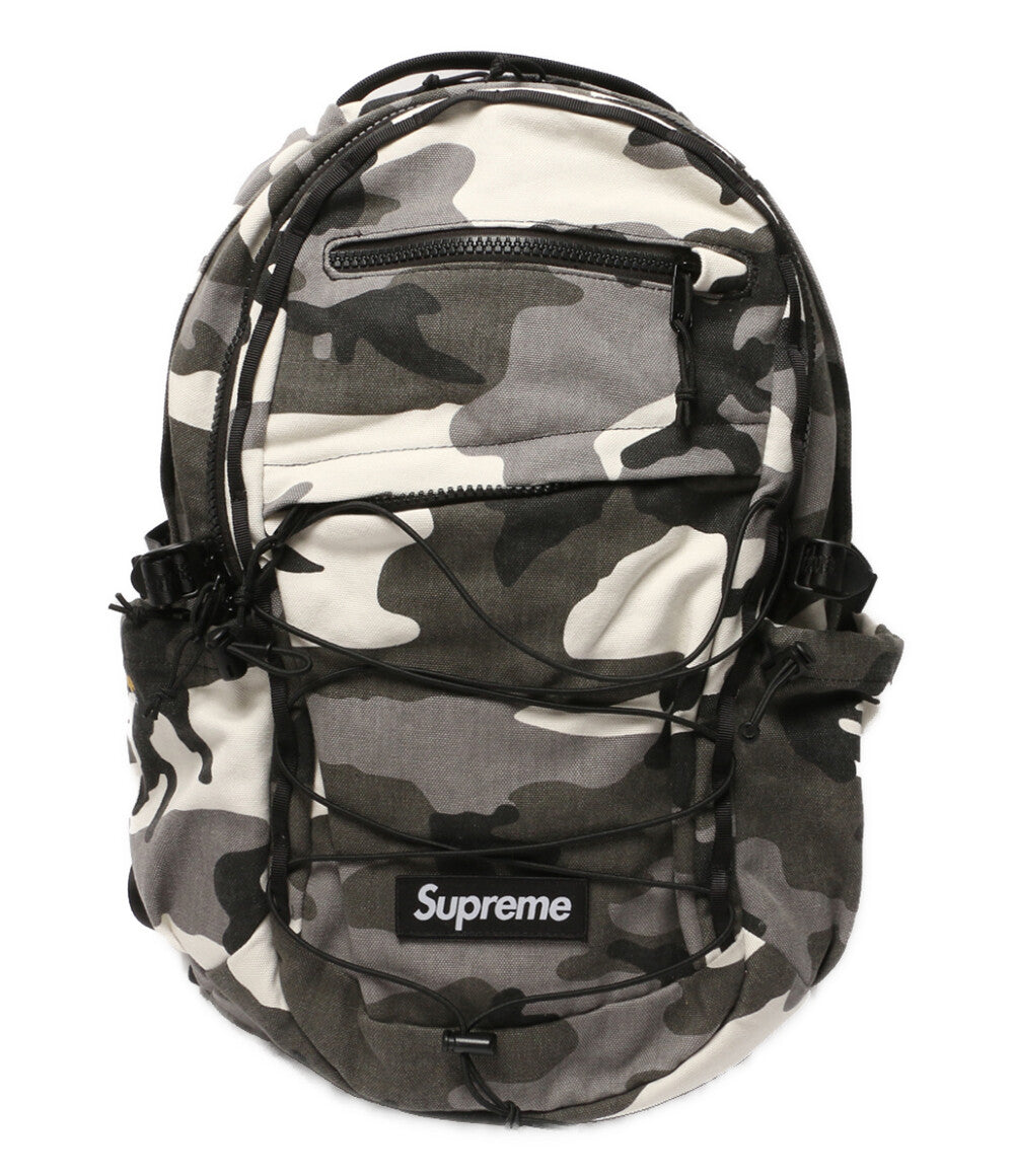 シュプリーム 美品 バックパック BACK PACK SNOW CAMO 25SS メンズ 