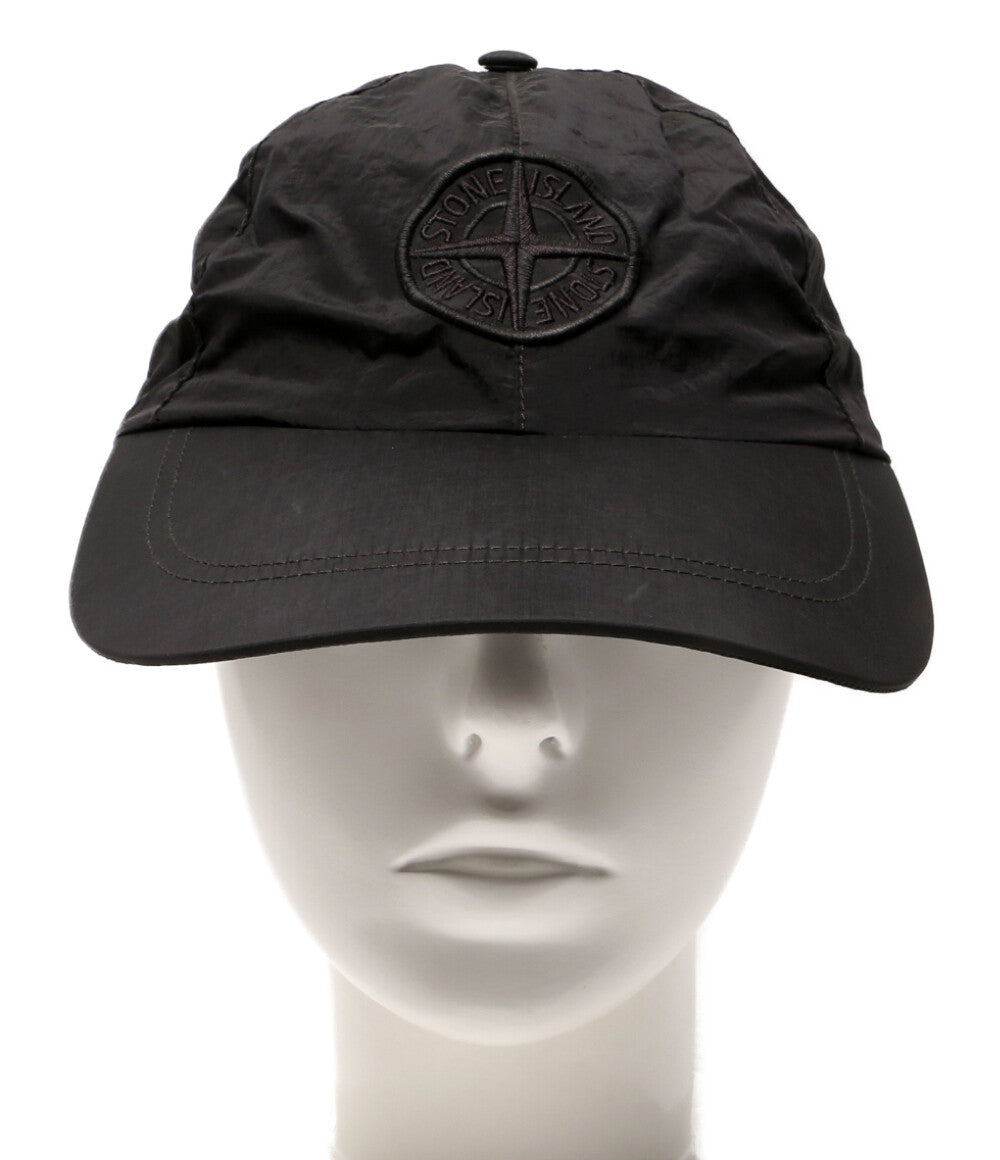 STONE ISLAND キャップ ナイロンメタルロゴ6パネルキャ メンズ SIZE L