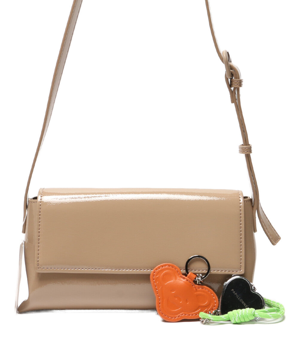 美品 コラージュ ガリャルダガランテ チャーム付きショルダーバッグ  