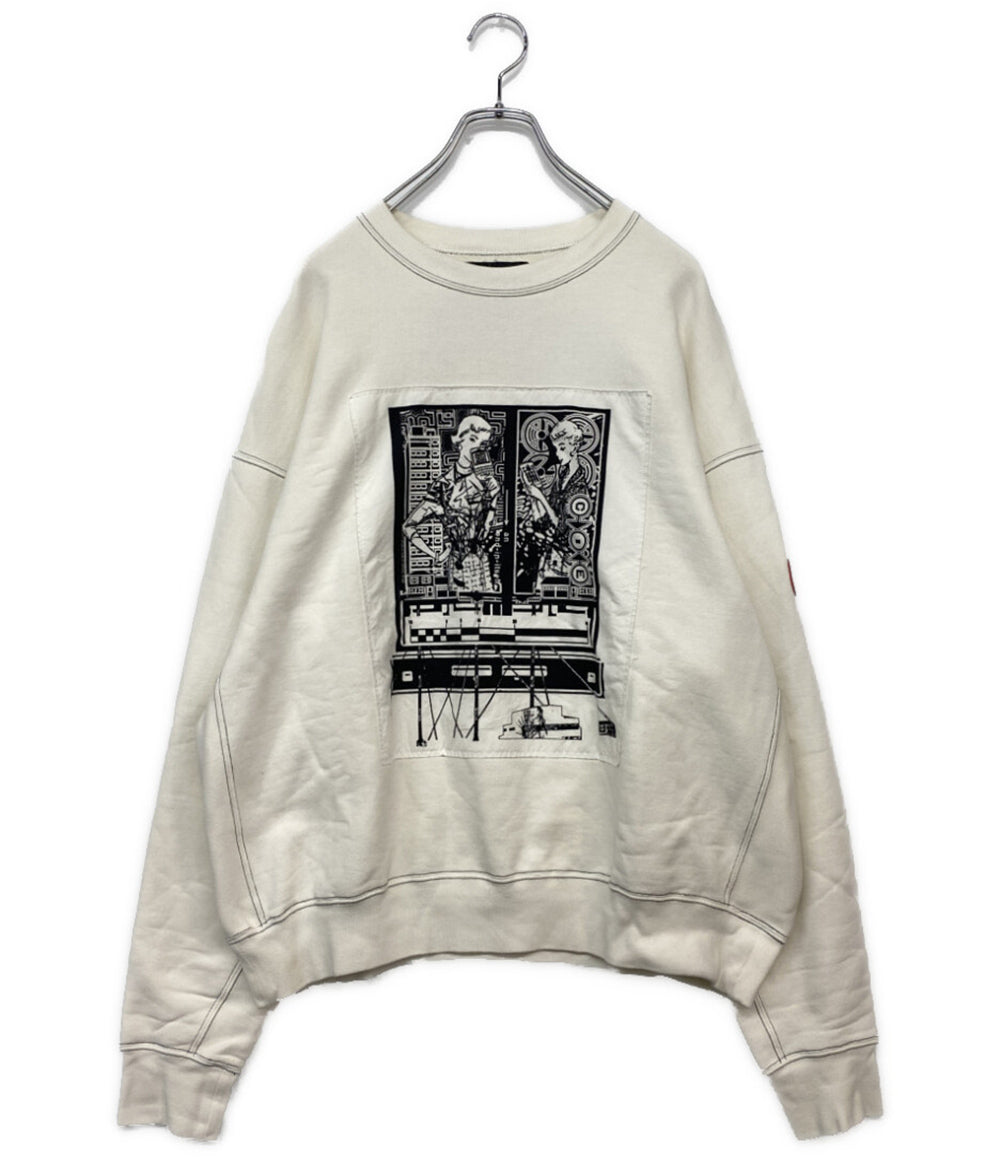 C.E cavempt シーイー クルーネック スウェット トレーナー 青 C.E