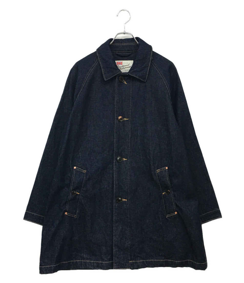 トラディショナルウェザーウェア 美品 デニムコート WORK COAT 002D