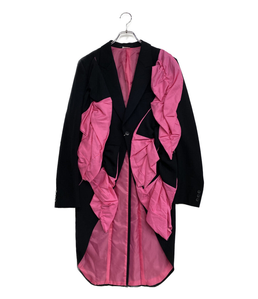 美品 COMME des GARCONS HOMME PLUS エステルスリットジャケット 25SS