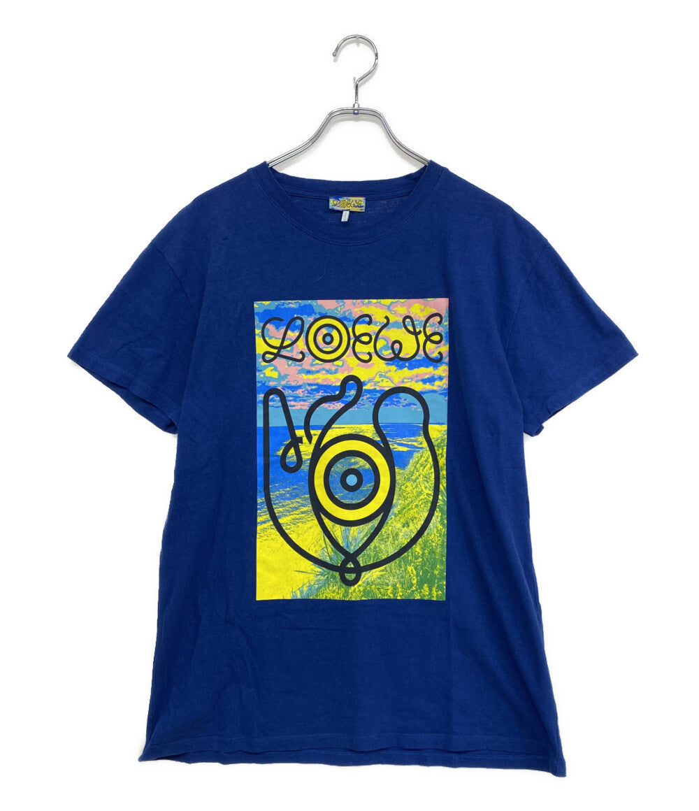 LOEWE /eyeloewe NatureTシャツ/ネイビー LOEWE 半袖Tシャツ eyeloewe Nature TEE 20ss メンズ SIZE M ロエベ