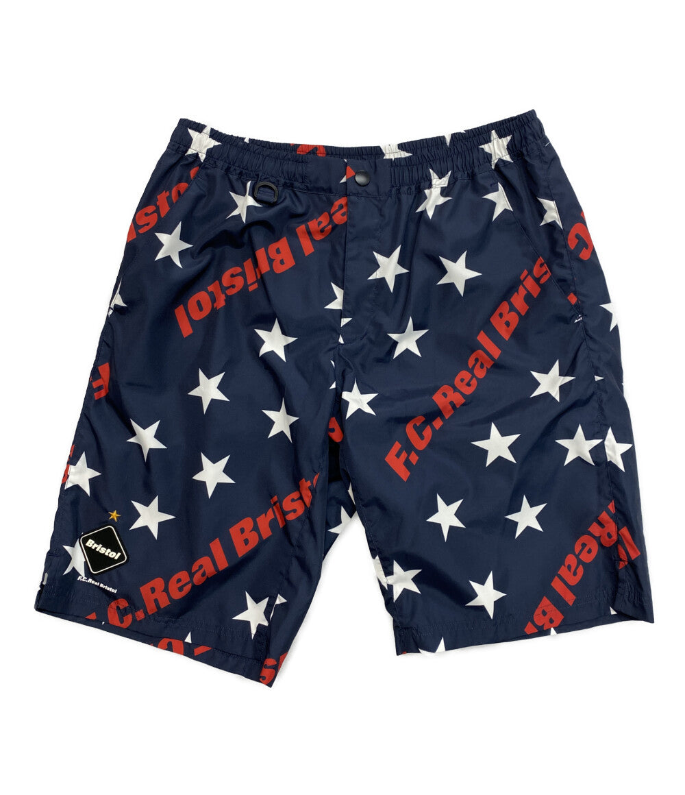 Bristol fcrb星柄ショートパンツ F.C.R.B.(F.C.Real Bristol) ショートパンツ STAR WARM UP PANTS