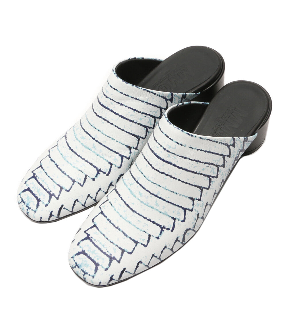 MM6 サンダル PRINTED MULES レディース SIZE 36 エムエムシックス 