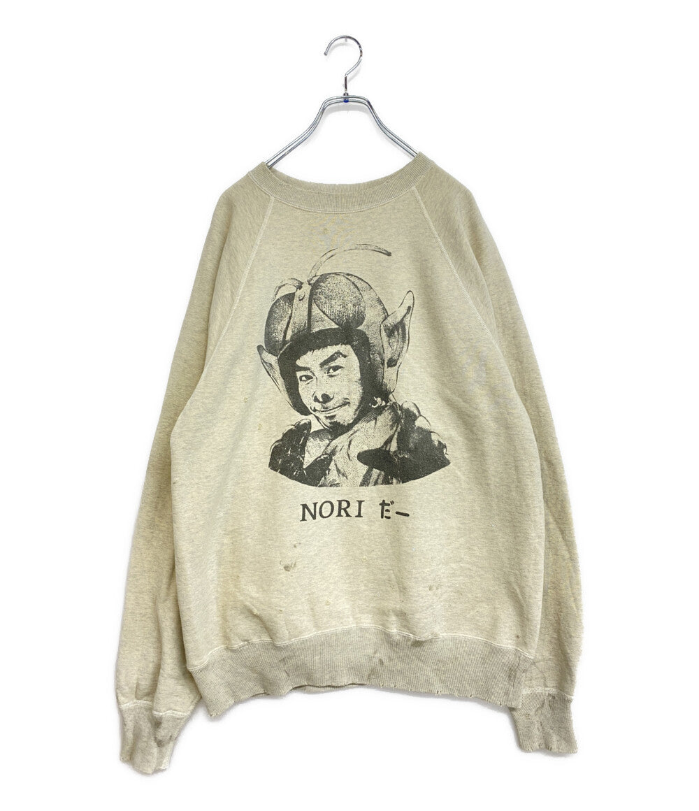 SAINT MICHAEL スウェット KN_CRW SWT NORIDA グレー 23AW メンズ SIZE