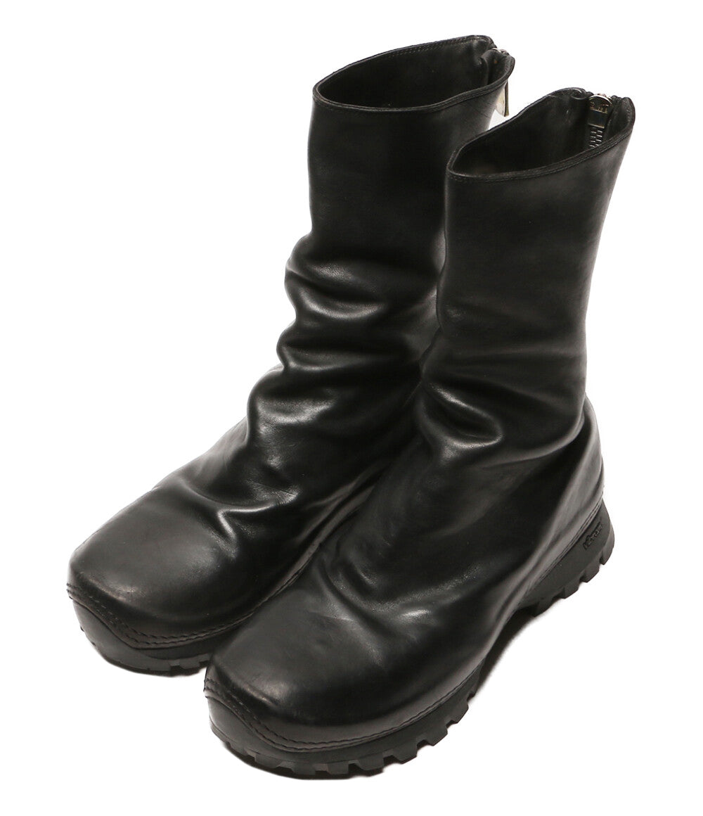 Yohji Yamamoto × Guidi グイディ Vibram Sole Backside Zip Boots