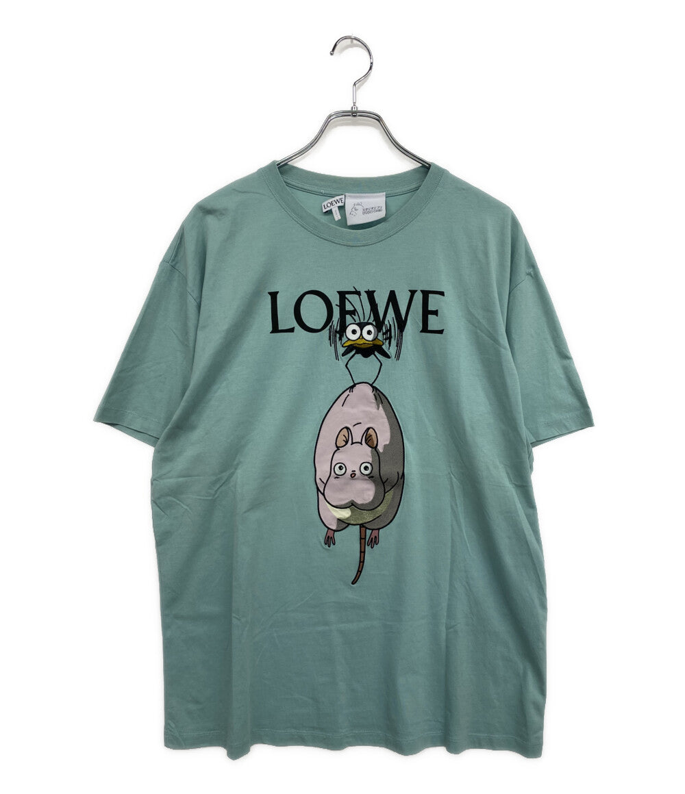 ロエベ　Tシャツ LOEWE×千と千尋の神隠し 半袖Tシャツ 坊ねずみ ハエドリ TEE 22SS