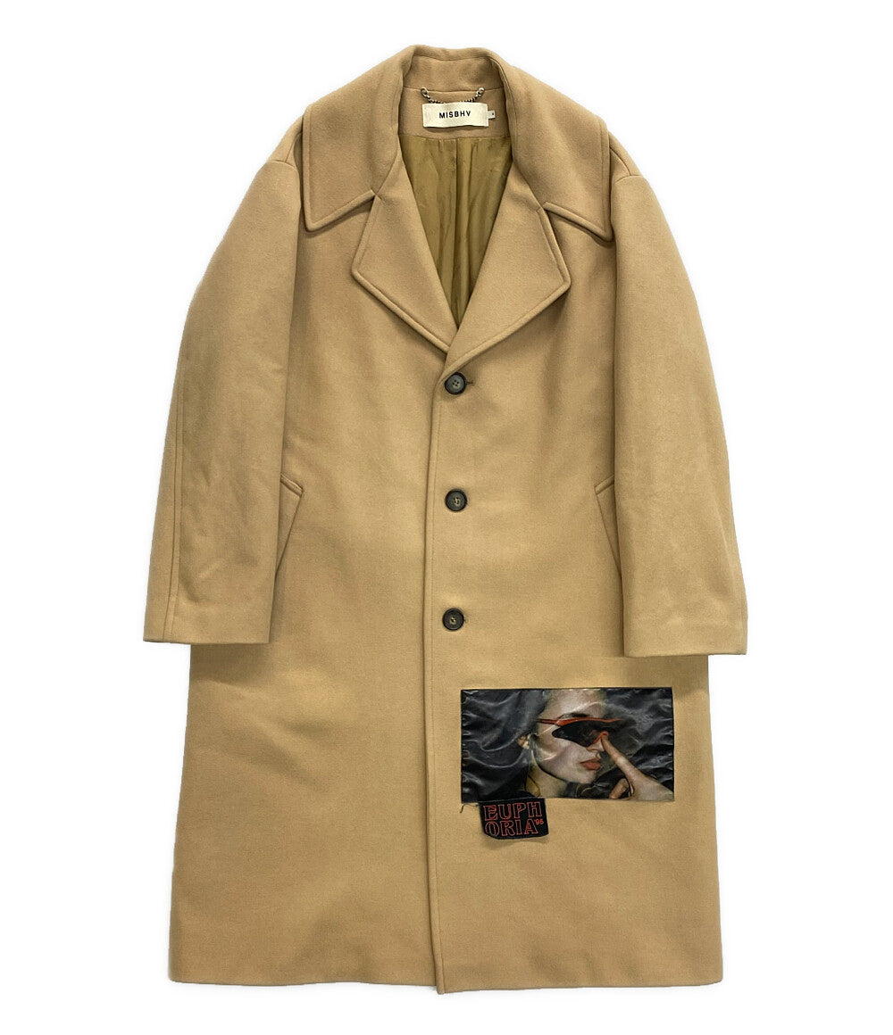 MISBHV / チェスターコート/--/ポリエステル/911919 MISBHVミスビヘイブ パッチ チェスターコート