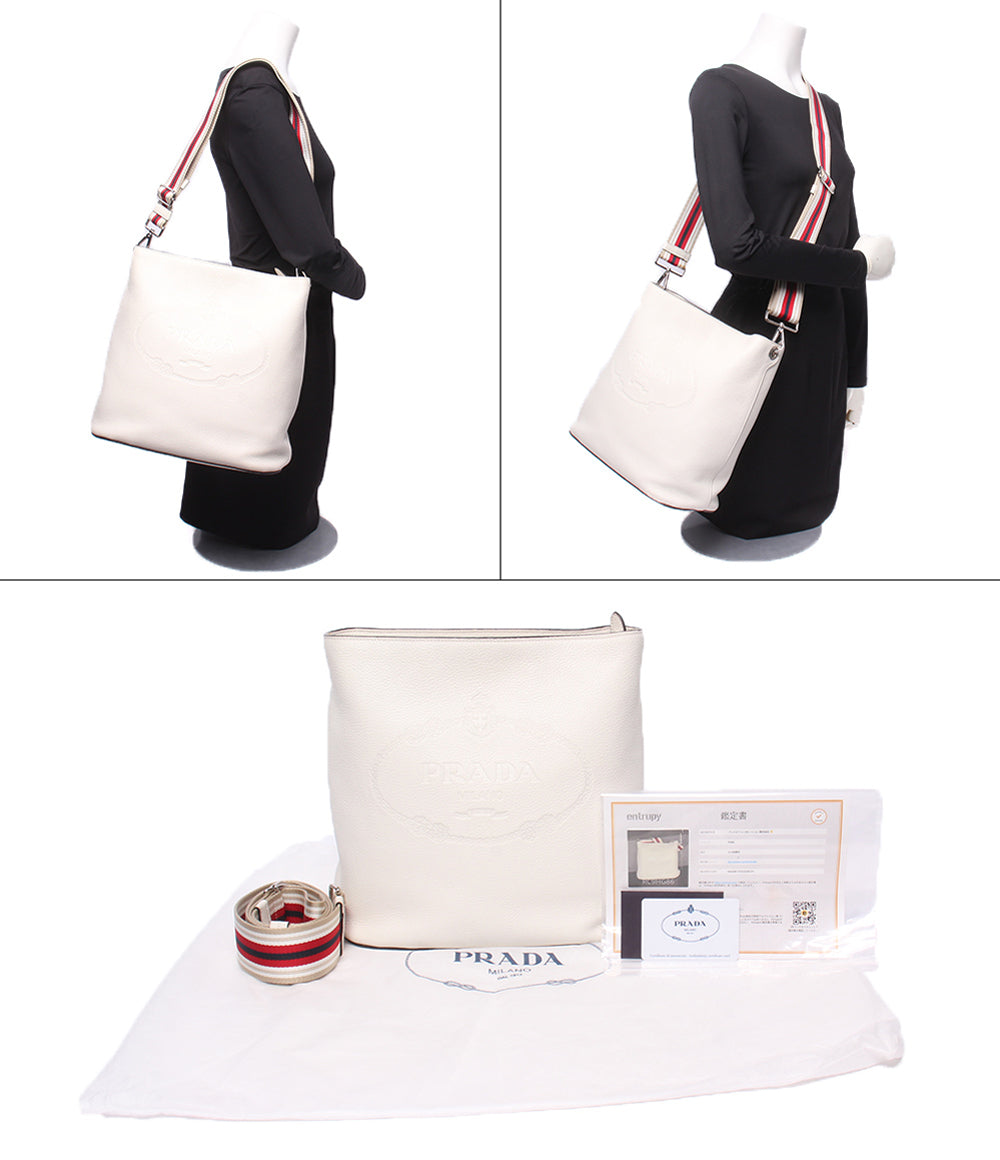 PRADA ショルダーバッグ 肩掛け 斜め掛け ヴィッテロ フェニックス 1BE023 レディース プラダ