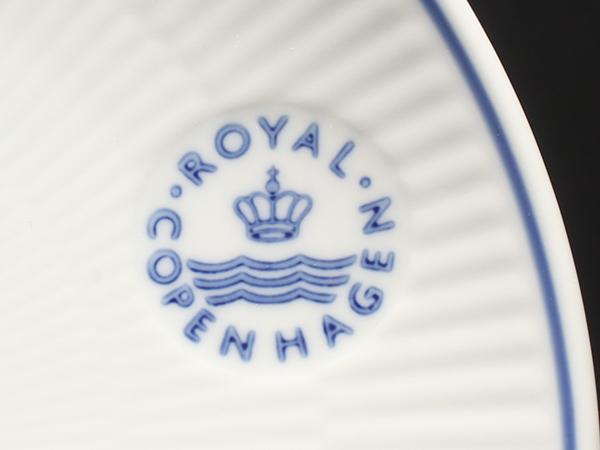 美品 Royal Copenhagen プレート 皿 19cm ブルーライン ロイヤルコペンハーゲン