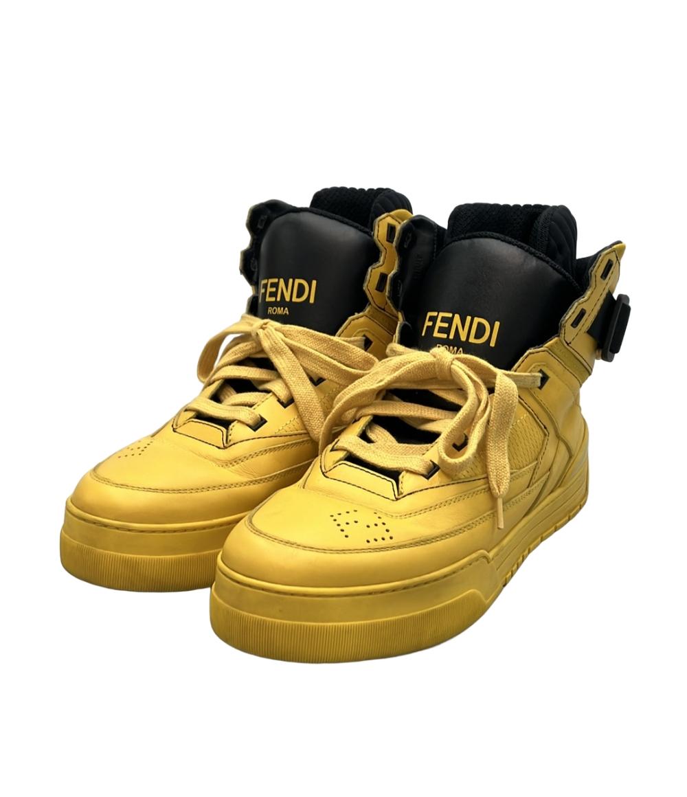 FENDI ハイカットスニーカー 7E 1397 メンズ SIZE 6 (S) フェンディ