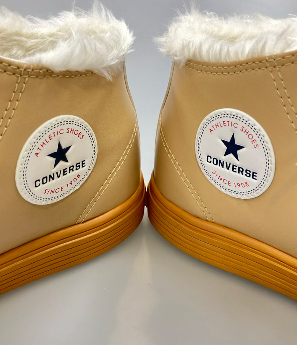 美品 CONVERSE ハイカットスニーカー ボア レディース SIZE 24.0 (L) コンバース