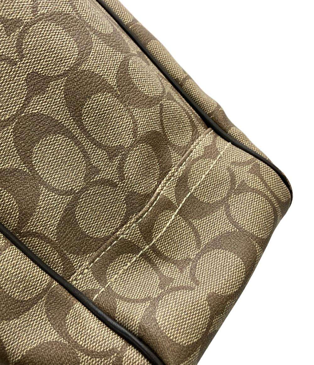 COACH トートバッグ キャンバス シグネチャー レディース コーチ