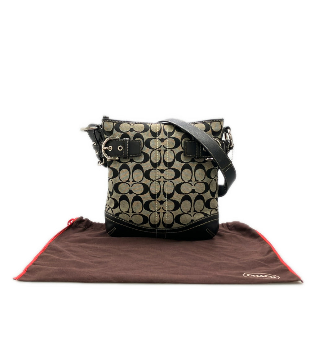 COACH ショルダーバッグ 斜め掛け シグネチャー レディース コーチ