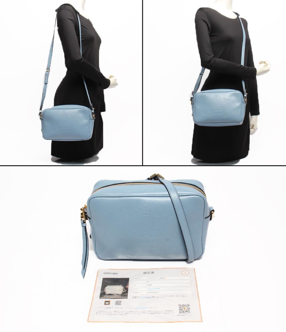 プラダ ショルダーバッグ GLACE CALF 斜め掛け 1BH089 レディース PRADA