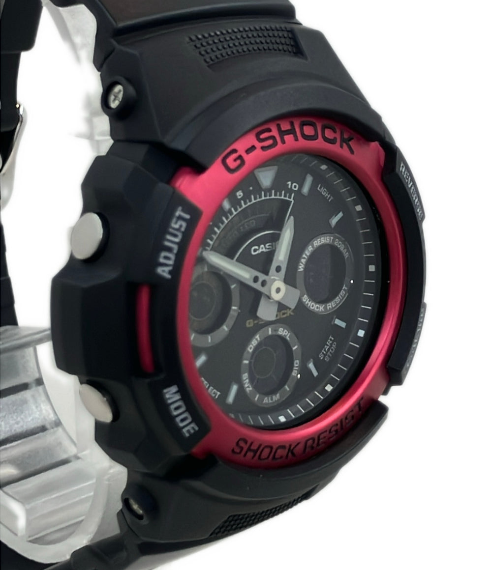 美品 CASIO 腕時計 G-SHOCK クオーツ AW-591 レディース メンズ カシオ