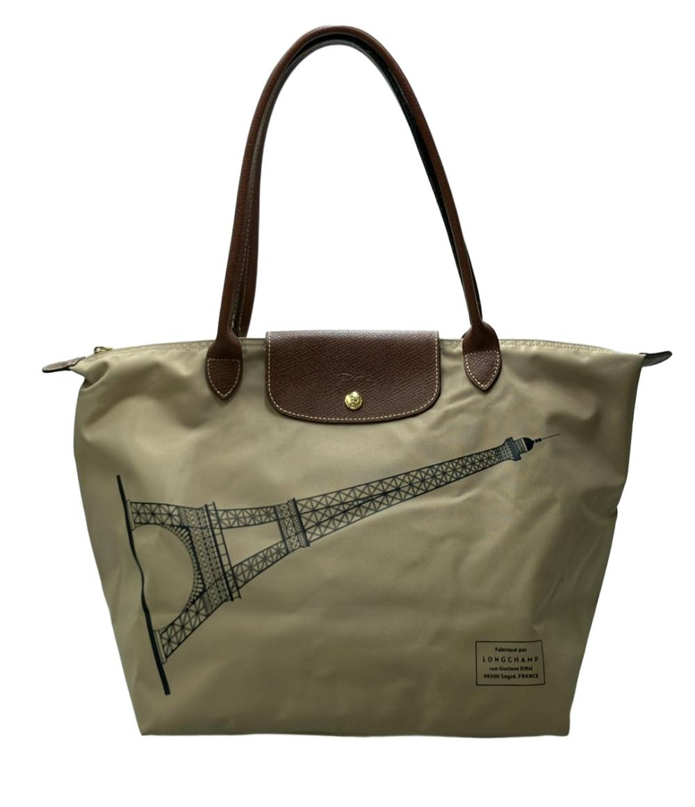 Longchamp トートバッグ エッフェル塔 ル プリアージュ レディース