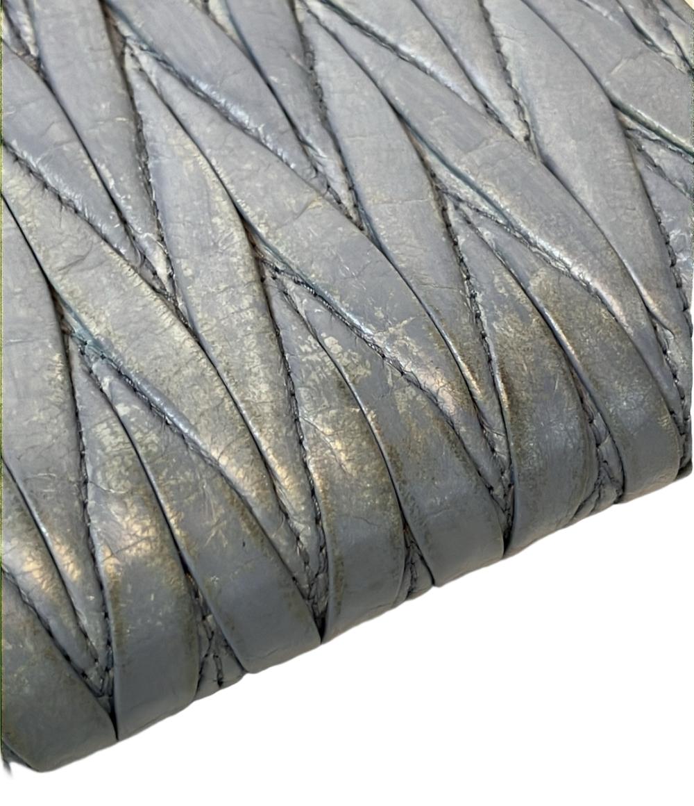 ミュウミュウ ラウンドファスナー長財布 レディース MIUMIU