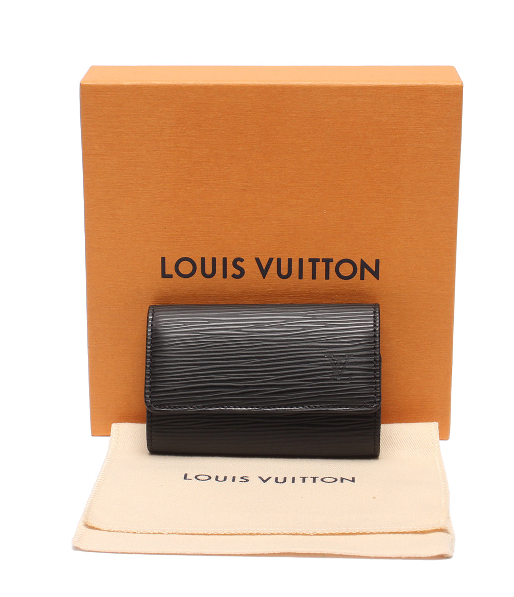 美品 LOUIS VUITTON 6連キーケース ミュルティクレ6 エピ M63812 メンズ ルイ・ヴィトン