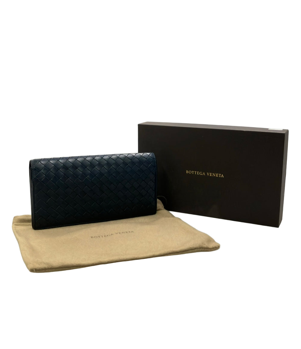 BOTTEGA VENETA 二つ折り長財布 イントレチャート レディース ボッテガ・ヴェネタ