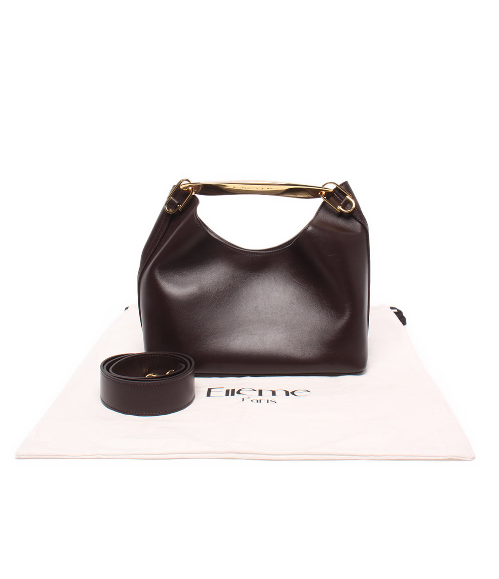 Elleme 2WAY ハンドバッグ ショルダーバッグ 斜め掛け レディース エレメ