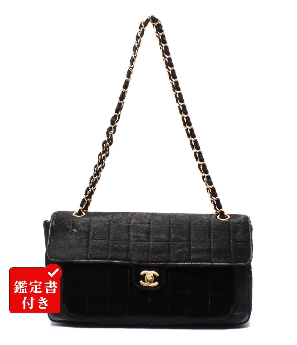 シャネル　ダブルチェーンバック シャネル ダブルチェーン ショルダーバッグ シングルフラップ 肩掛け