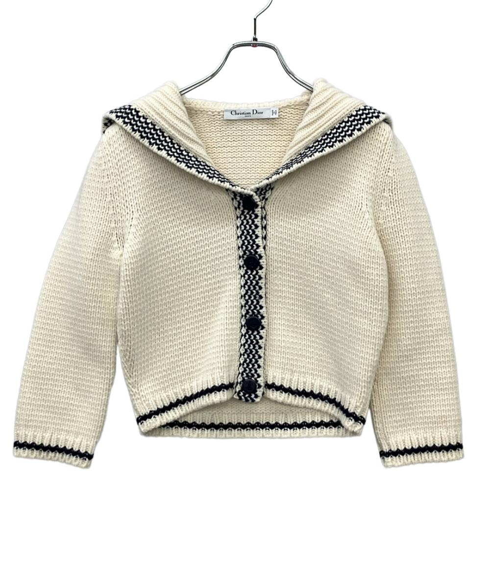 Christian Dior セーラーニットカーディガン 154G02AM305 レディース
