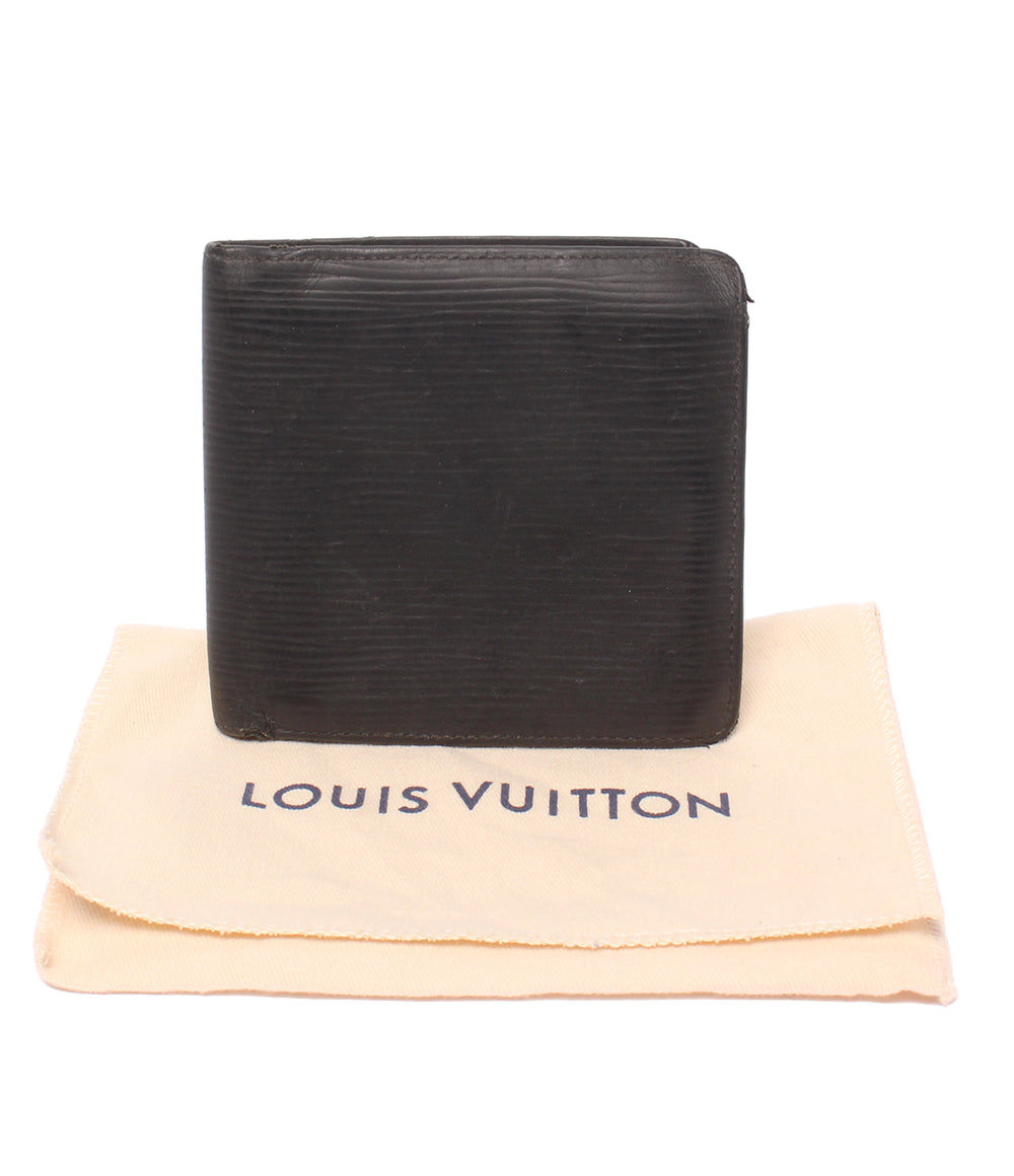 LOUIS VUITTON 二つ折り財布 ポルトフォイユ マルコ エピ M63652 メンズ ルイ・ヴィトン