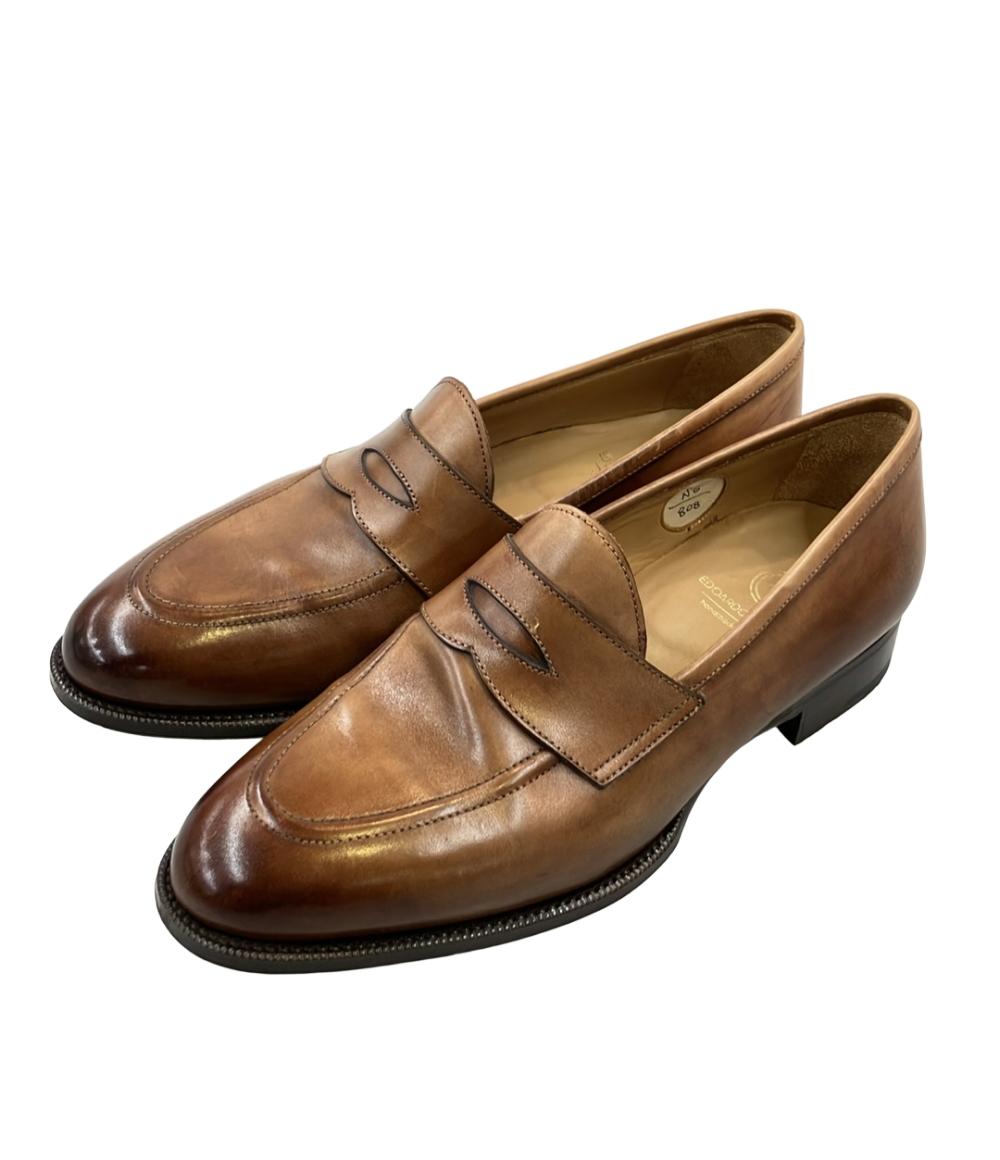 【中古】EDOARDO Giardini コインローファー ピカデリー メンズ Size 6 (S) エドアルド ジャルディーニ