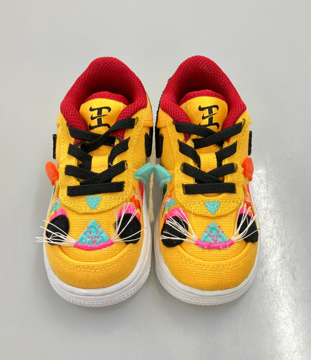 美品 NIKE ローカットスニーカー スリッポン エアフォース1 LV8 寅年 TD DQ5072-701 ベビー SIZE 12.0 (M) ナイキ