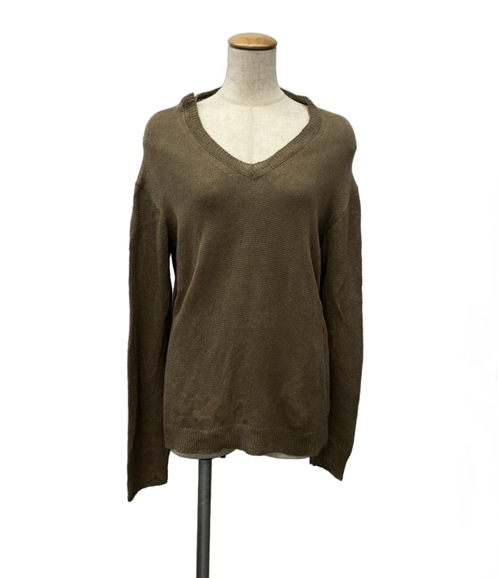 MUSE de Deuxieme Classe セーター　ブラウン MUSE de Deuxieme Classe 長袖ニット 25ss Fascinating 25-080-520