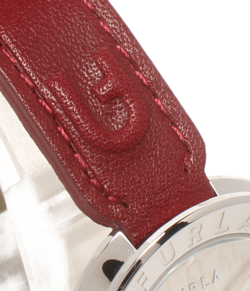 美品 FURLA 腕時計 エッセンシャル クオーツ シルバー WW00004001L1 レディース フルラ