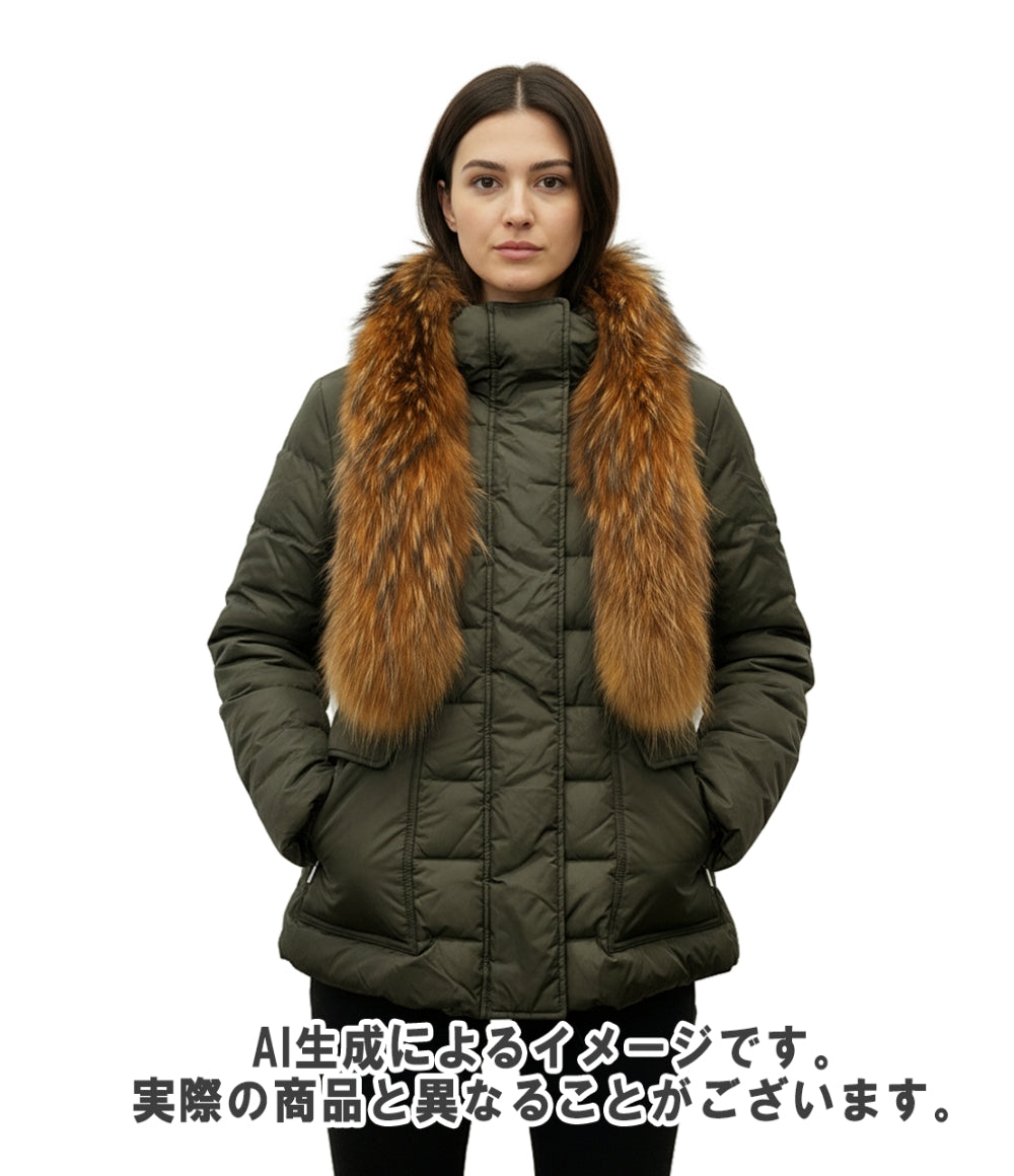 訳あり MONCLER ダウンジャケット インポート 112-093-49359-10 レディース SIZE S (1) モンクレール