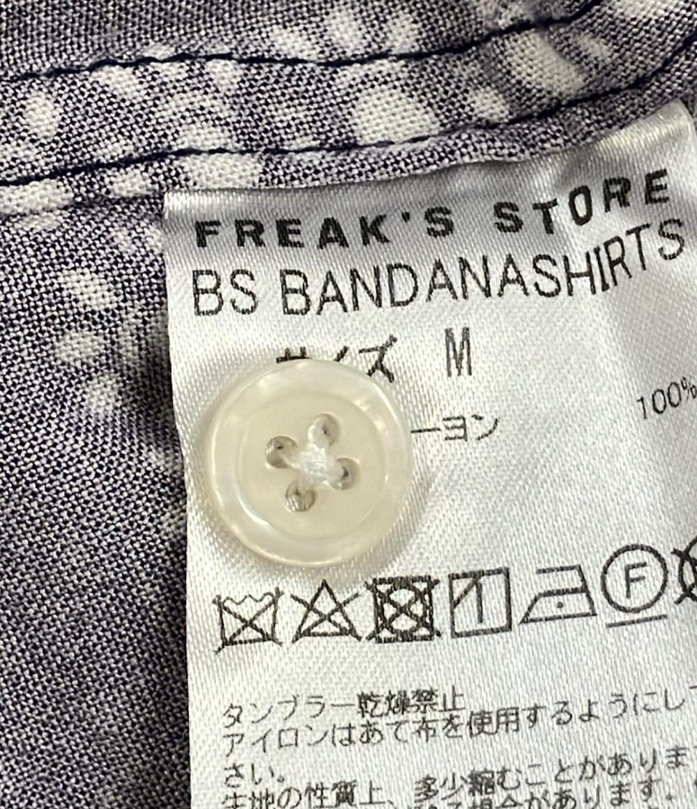 フリークスストア 半袖シャツ バンダナシャツ× ELEPHANT BRANDコラボ メンズ SIZE M (M) FREAK'S STORE