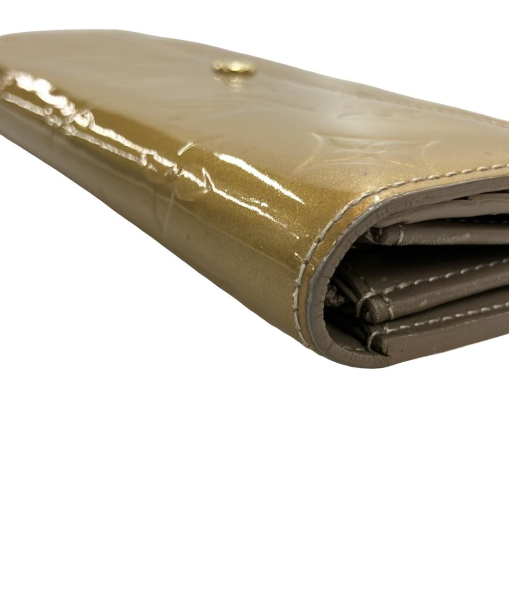 LOUIS VUITTON 長財布 モノグラム ヴェルニ ポルトフォイユ サラ M91764 レディース ルイ・ヴィトン